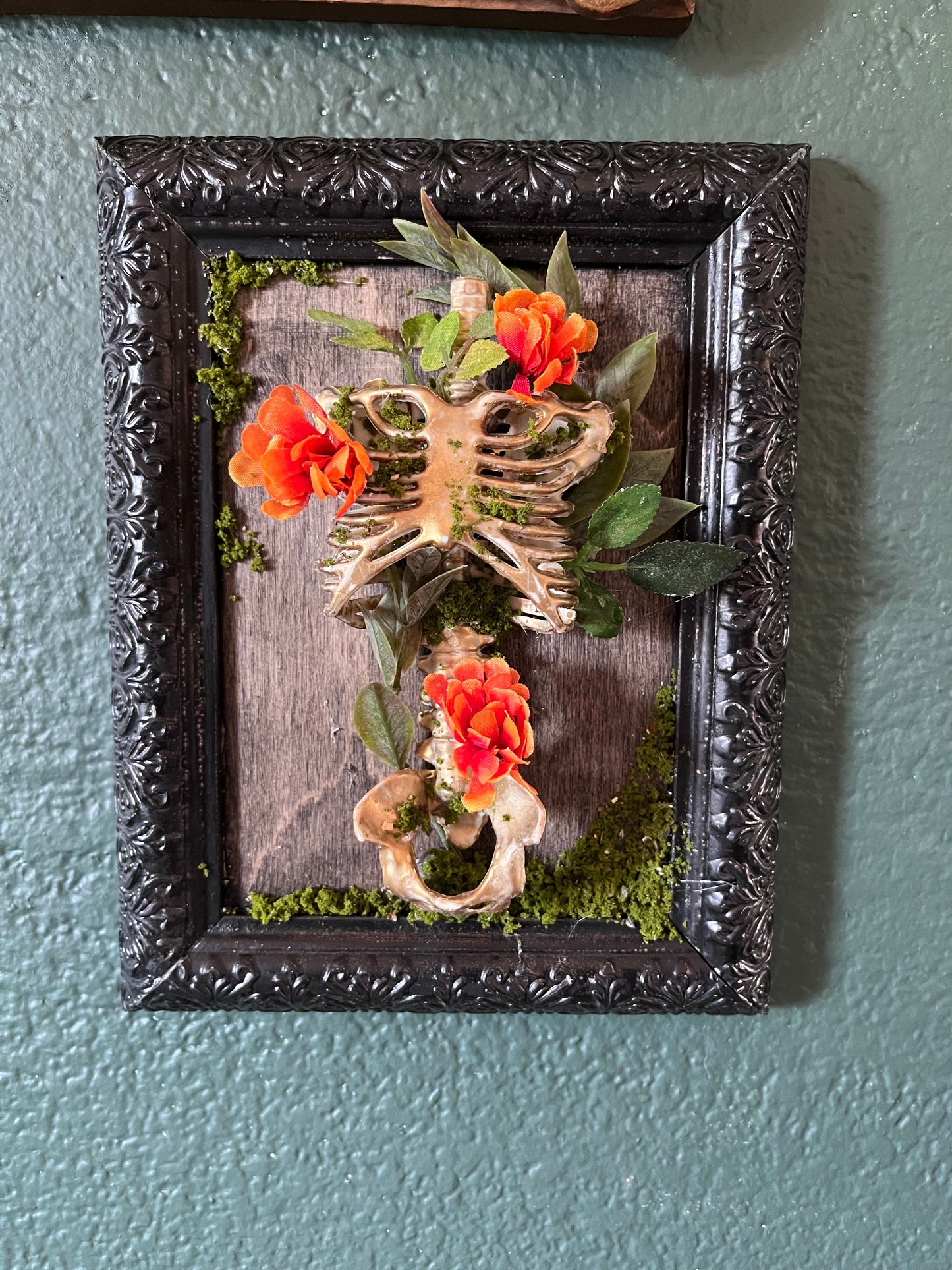 Small Skeleton Wall Hanging 7 x 9
